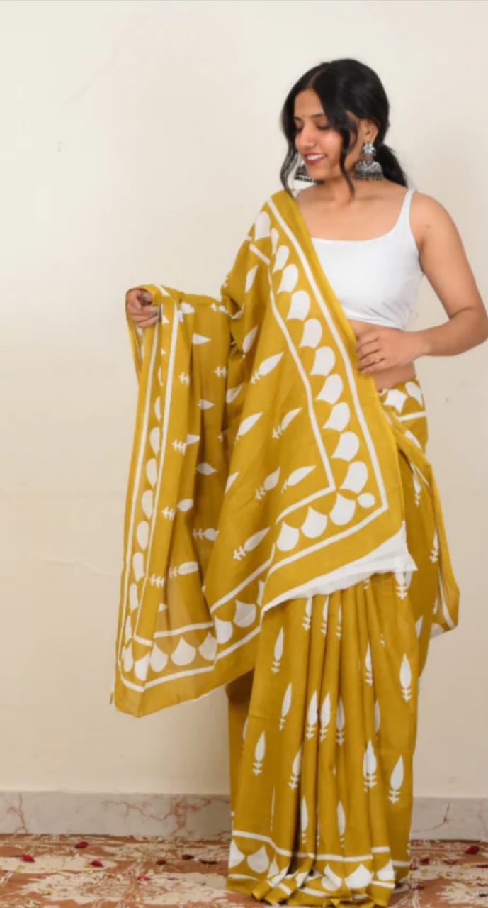 VK 4216 Printed Daily Wear Mono Cotton Sarees Wholesale Shop In Surat